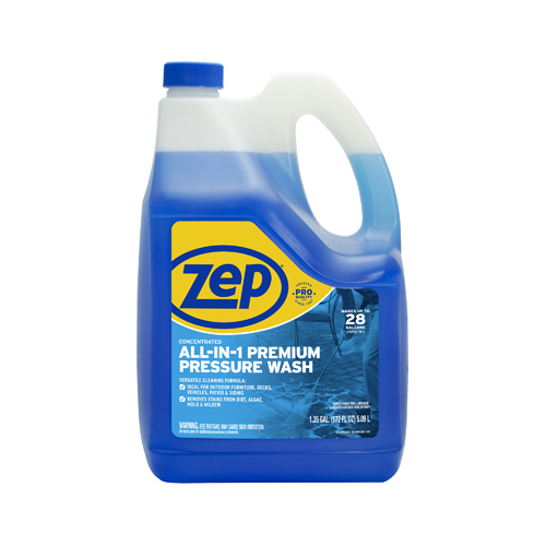 ZEP ZUPPWC160 Pressure Washer Concentrate, Liquid, Characteristic, 1.35 gal