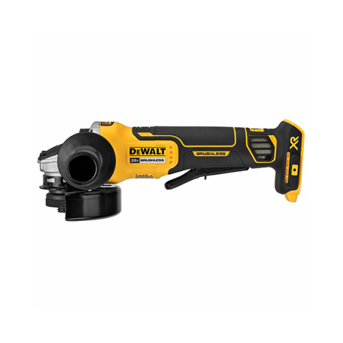 Small Angle Grinder with Kickback Break, Tool Only, 20 V, 5/8-11 Spindle, 4-1/2 in Dia Wheel