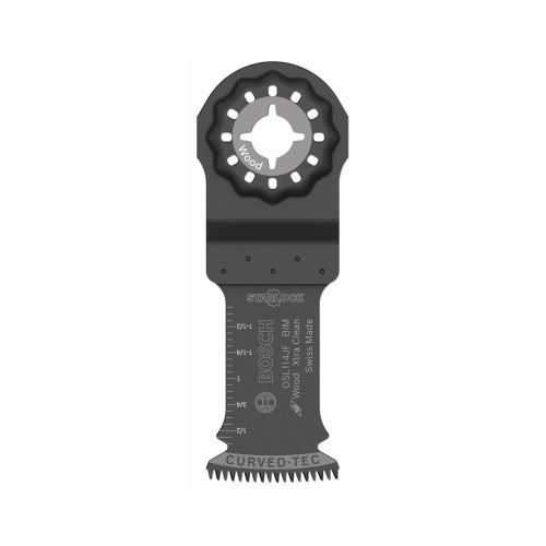 Starlock Oscillating Blade, 1-1/4 in, Bi-Metal Black