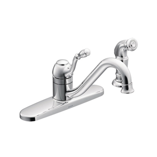 Moen CA87009 Lindley Series Kitchen Faucet, 1.5 gpm, 1-Faucet Handle ...