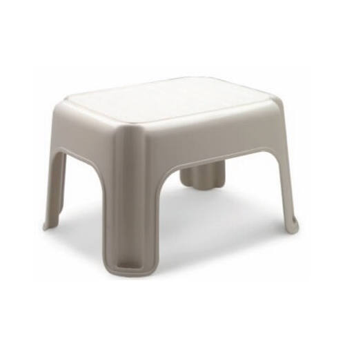 Rubbermaid FG420087BISQU E Utility Step Stool, 9-1/4 in H, Bisque