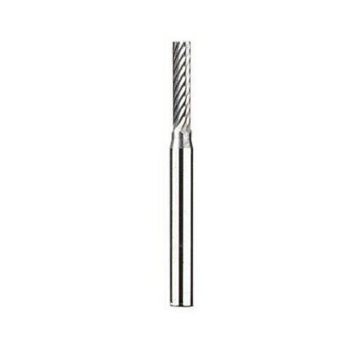 Cutter, 3/32 in Dia, 1-1/2 in L, 1/8 in Dia Shank, Tungsten Carbide