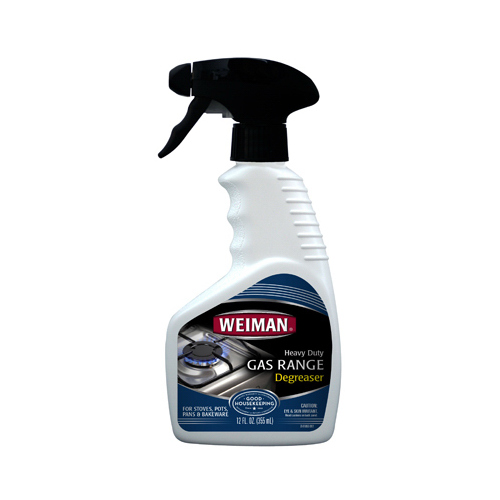 Weiman 79 Gas Range Cleaner, 12 oz, Liquid, Citrus, Clear