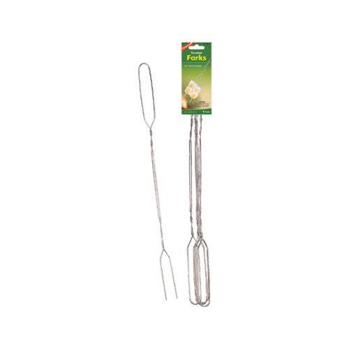 Toaster Fork, Chrome - pack of 4