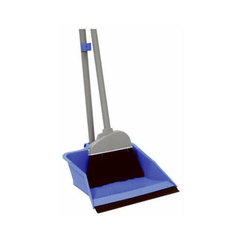 QUICKIE 429 Dustpan and Lobby Broom, Plastic/Poly Fiber