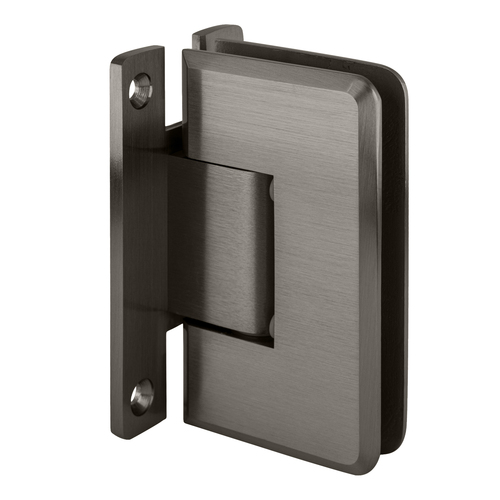 Brushed Satin Chrome Cologne 037 Series Wall Mount 'H' Back Plate Hinge