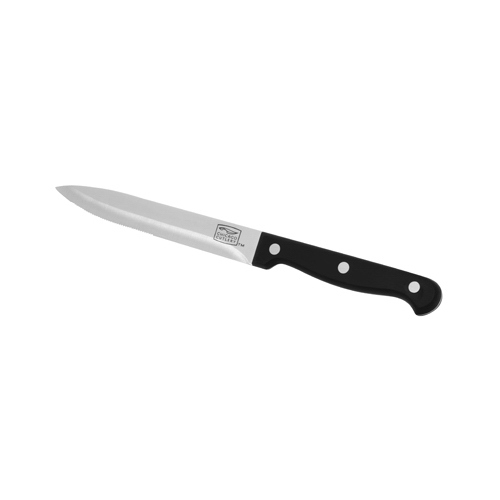 INSTANT BRANDS LLC HOUSEWARES 1092192 Essentials Utility Knife, Stainless Steel & Black, 4.75-In.