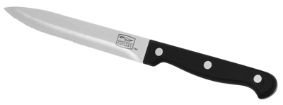 INSTANT BRANDS LLC HOUSEWARES 1092192 Essentials Utility Knife, Stainless Steel & Black, 4.75-In.