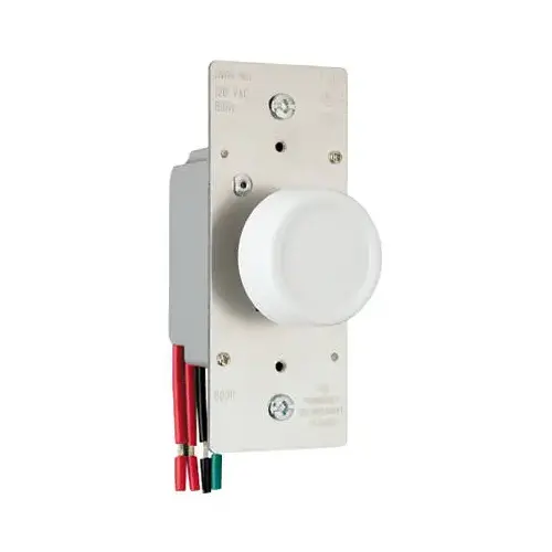 600-Watt Light Almond 3-Way Maximum Rotary Dimmer Switch