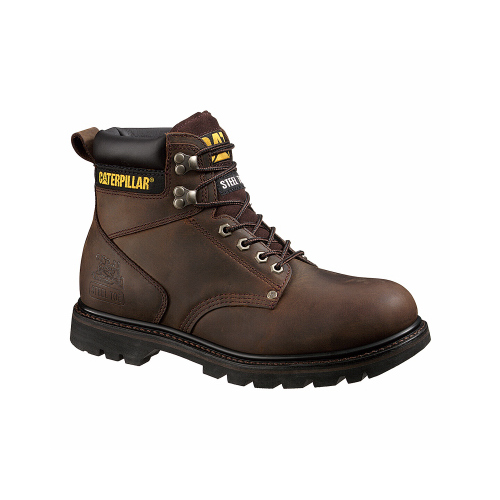 Caterpillar Seconf Shift Steel-Toe Leather Boot, Men's Wide, Size 13