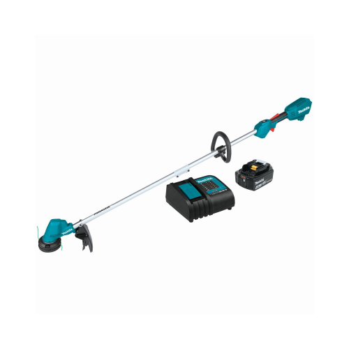 MAKITA U.S.A. INC XRU23SM1 18-Volt LXT Cordless String Trimmer Kit, Brushless Motor, 13-In., Battery + Charger