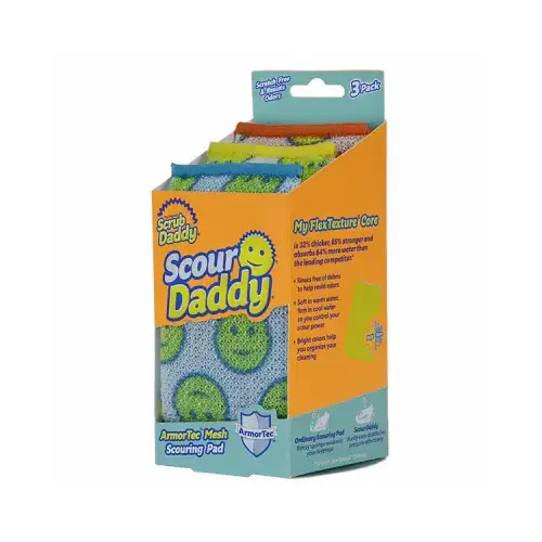 Scour Daddy Scouring Pad, 3-Ct. Yellow