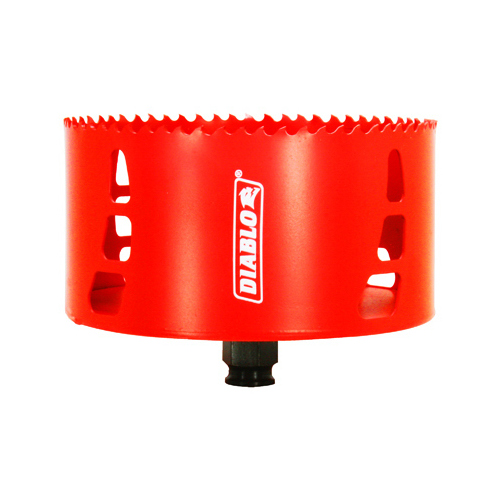 Diablo DHS5500 Hole Saw, 51/2 in Dia, 23/8 in D Cutting
