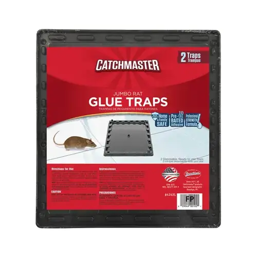 Rat Glue Trap, Jumbo, 2-Pk. Pair