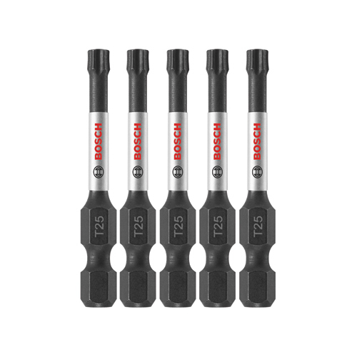 Robert Bosch Tool Corp ITT25205 Impact Tough Power Bit, #25 Torx, 2-In - pack of 5