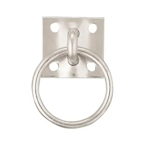 #52 Tie Ring Plate, 1-3/4 x 1-7/8 In.