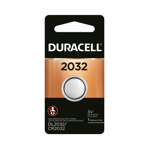 DURACELL DISTRIBUTING NC 10310 Lithium Home Medical Battery, #2032, 3-Volt