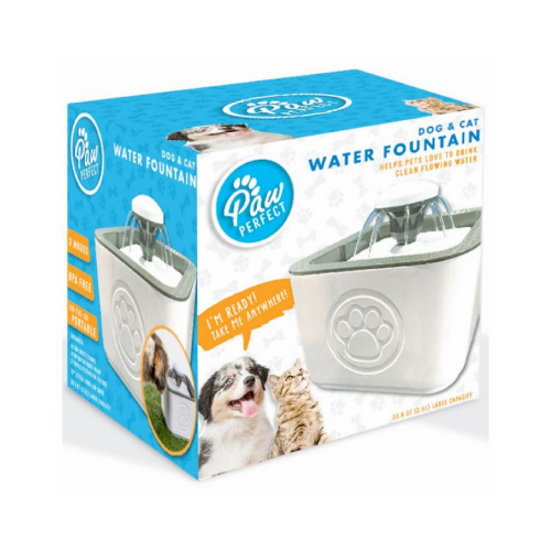 EMSON DIV. OF E. MISHON 7895 Dog & Cat Filtered Water Fountain