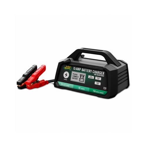 Car Battery Charger/Maintainer, 12 Volt, 15 Amp