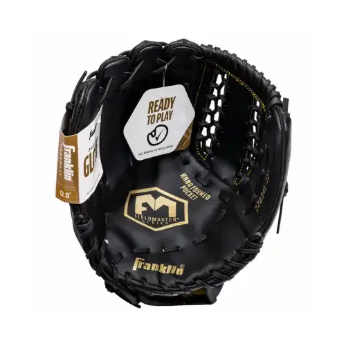 Fieldmaster Baseball Glove, Left Hand Throw, 12 In.