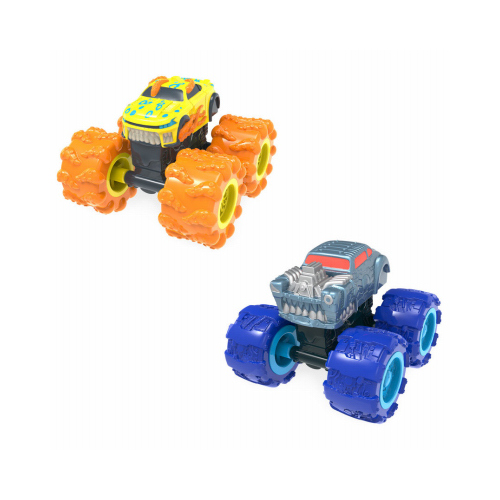 Tomy International Inc 37932A Monster Treads Vehicle Assortment, 1:64 Scale