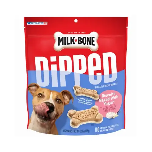 Dipped Dog Biscuits Baked With Vanilla Yogurt, 32-oz.