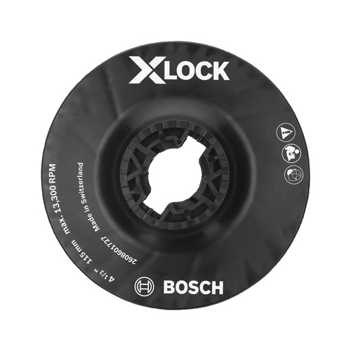 X-Lock Backing Pad, Medium Harness, 4.5-In.