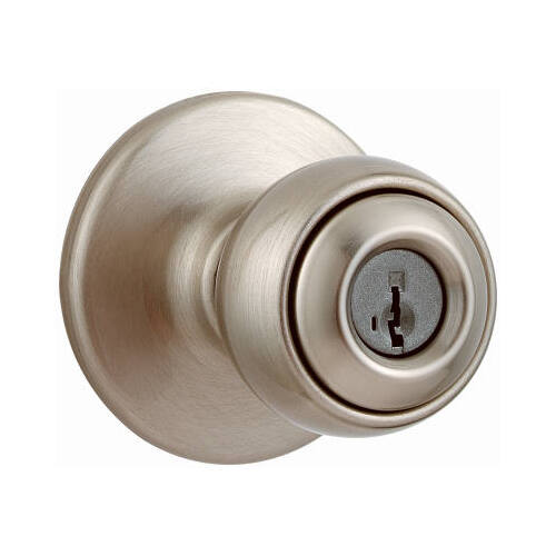 Polo Entry Lockset With Smart Key, Satin Nickel