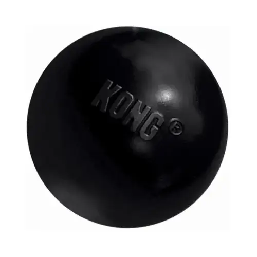 PHILLIPS PET FOOD SUPPLY UB1 Extreme Ball Dog Toy, Black, Medium & Large Dogs, 3-In.