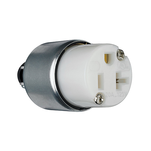 20A White Armored Connector