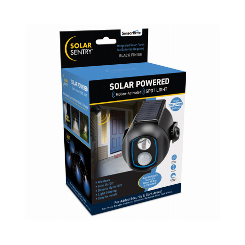 TRISALES MARKETING LLC SSSL-MC4 Solar Sentry Solar Powered Spot Light, As Seen On TV