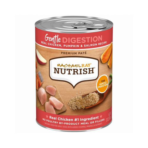 J.M. Smucker Company 00071190606723 Gentle Digestion Canned Dog Food, Real Chicken, Pumpkin & Salmon Recipe,, 13-oz. Can