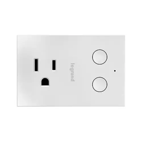 Radiant Smart Lighting Plug-In Dimmer, White