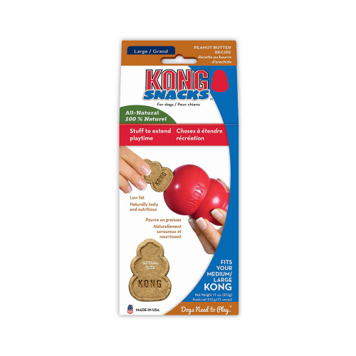 PHILLIPS PET FOOD SUPPLY XR1 Peanut Butter Dog Treats, Fits in Kong Toys, Large