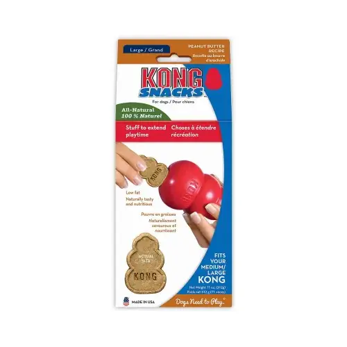 PHILLIPS PET FOOD SUPPLY XR1 Peanut Butter Dog Treats, Fits in Kong Toys, Large