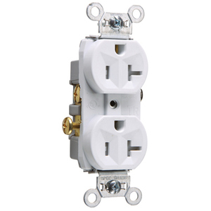 Outlet Socket, Receptacle, 20 Amp, 125 Volt, Tamper Resistant