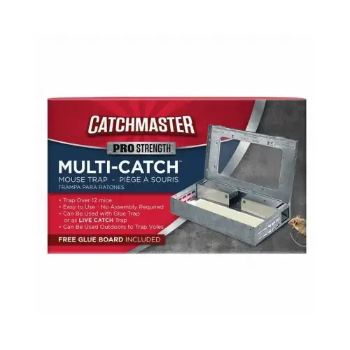 AP & G CO INC 606MCV-5 Pro Series Multi-Catch Mouse Trap, For Glue or Catch-N-Release