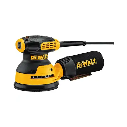 DEWALT DWE6421 DeWALT Random Orbital Sander, 120 V, 5 in Pad/Disc, 4 ft L Cord