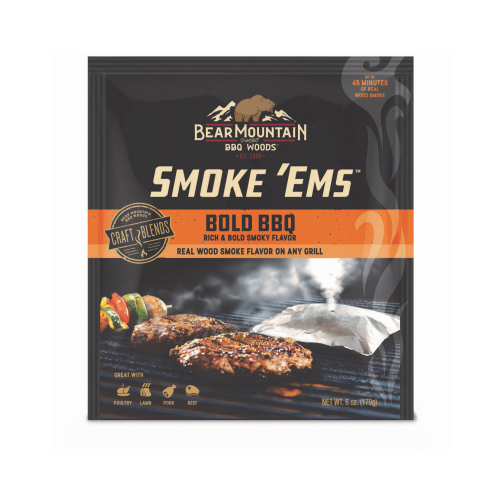Smoke 'Ems Hardwood Pellet Pouch, Bold BBQ Flavor, 6 oz.