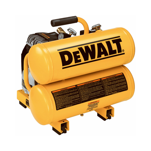 Electric Compressor, 4-Gallon, 1.1-HP Motor