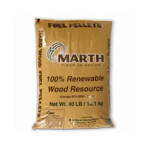 LIGNETICS OF WISCONSIN MH01BG4050 Wood Pellet Fuel 40 lb