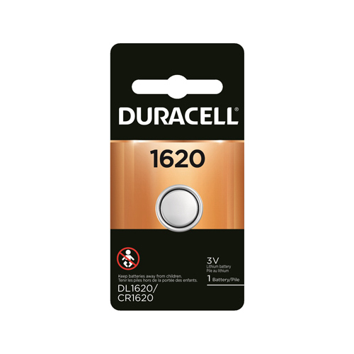 DURACELL DISTRIBUTING NC 16210 Lithium Keyless Entry Battery, #1620, 3-Volt