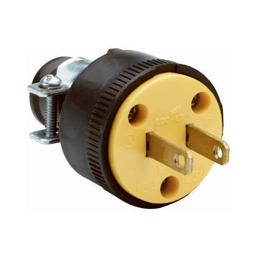 15A/125V Vinyl Plug