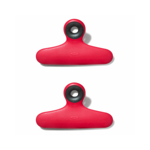 OXO 13328500 Good Grips Bag Clips, Red  pair