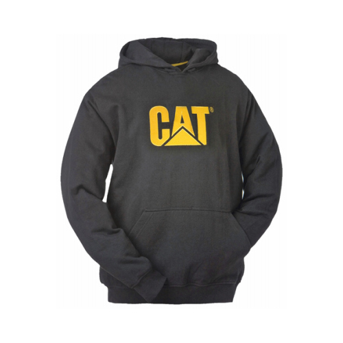 SUMMIT RESOURCE INTL LLC W10646-016-M Caterpillar Hooded Sweatshirt, Black, Medium