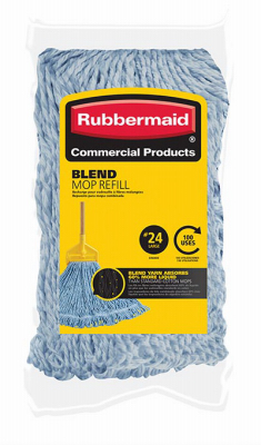 Rubbermaid FGD21528BL00 #24 Blended Mop Head Refill