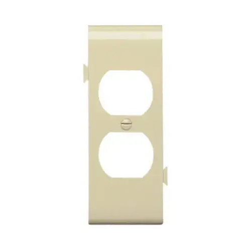 Ivory Duplex Sectional Nylon Wall Plate