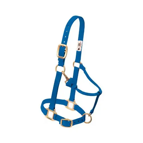 Snap Halter, Blue, 1 In., Large Horse