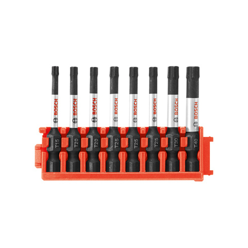 Robert Bosch Tool Corp CCSTV208 Impact Tough Power Bit Set, Torx, 2-In., 8-Pc.