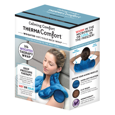 ALLSTAR MARKETING GROUP LLC TC011106 ThermaComfort, Aromatherapy Neck Wrap, Hot & Cold